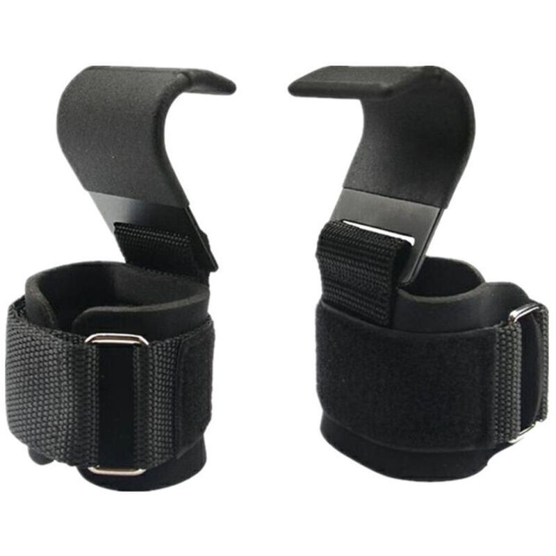 Fitness und Bodybuilding Fitness Gewichtheben Squat Booster Haken, Horizontal Bar Pull-up Hilfsgürtel, Gewichtheberhaken, Fitness-Gürtelhaken