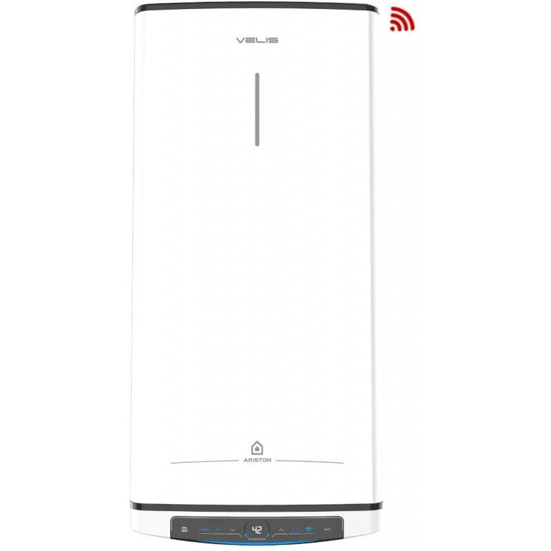 Ariston Group - Flacher elektrischer Durchlauferhitzer Velis pro dry wifi 80 Liter.