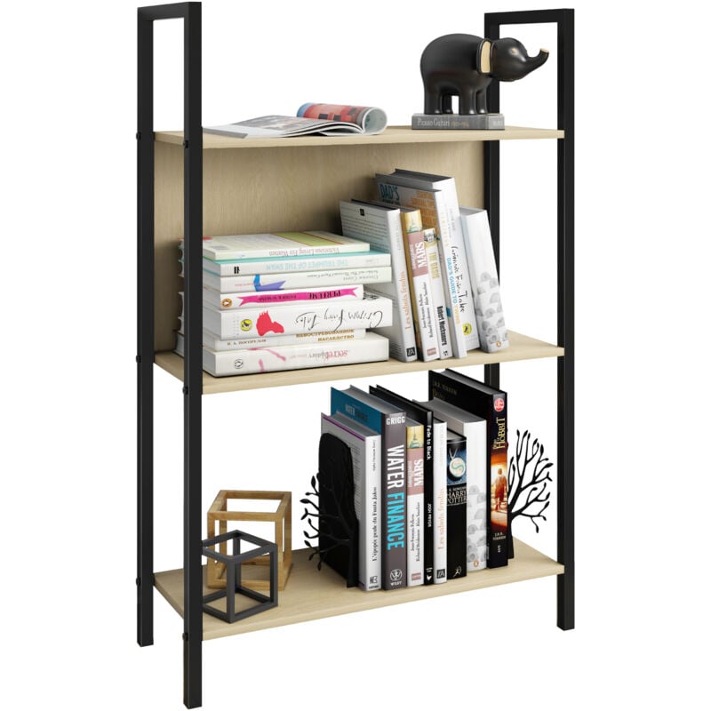 Ebuy24 - Metall Stand Regal Bücher Flakos 3fach