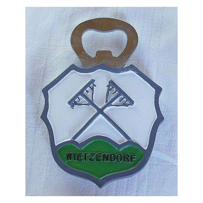 Flaschenöffner Wietzendorf Wappen mit Magnet