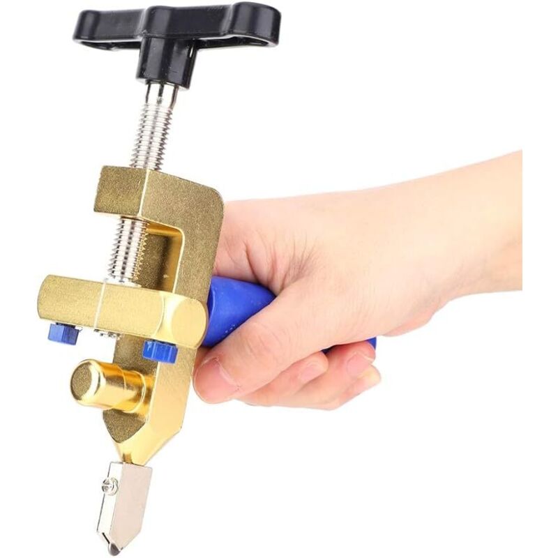 Flaschenöffner für Glasfliesen, tragbarer multifunktionaler Keramik-Glasschneider, Fliesenöffner, Schneidwerkzeug, Flaschenöffner für