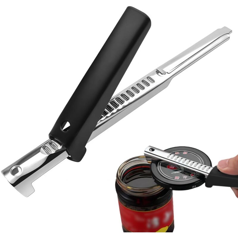 Flaschenöffner für Menschen mit Arthritis, verstellbarer Flaschenöffner, manueller Dosenöffner, geeignet für Menschen mit schwacher Handkraft, ideal