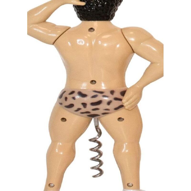 Flaschenöffner - I-TOTAL - Nicht spezifiziert - Zeitgenössisch - 1 Stück - Muskulöser Mann mit Schnurrbart