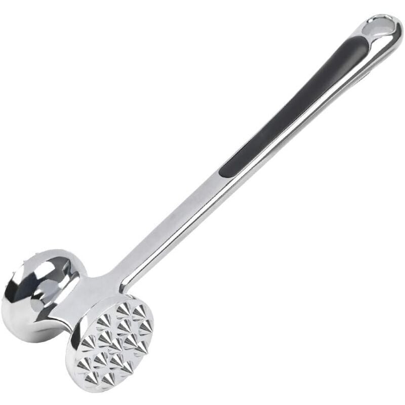Fleischhammer, Steakhammer, Haushalts-Schweinekoteletthammer, Kiefernnadel für zartes Fleisch, doppelseitiger Fleischhammer, Fleischhammer,
