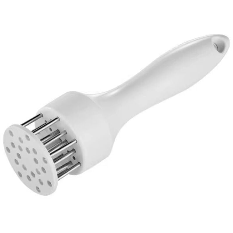 Fleischzartmacher aus Edelstahl, ideal für Hähnchen und Steaks. Nadelwerkzeug zum Zartmachen von Fleisch. Spülmaschinenfest. Manueller