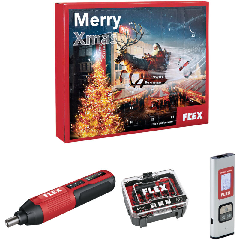 Flex - Werkzeug Adventskalender - Weihnachtskalender 2024