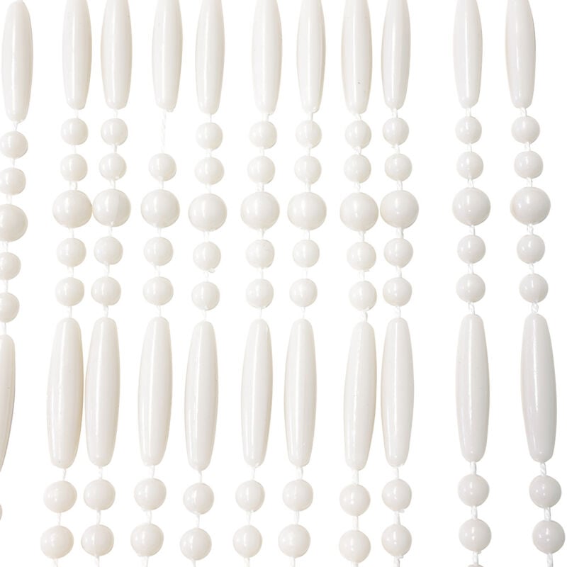 Fliegenvorhang / Türvorhang - Robin - 90x200 cm - Weiß