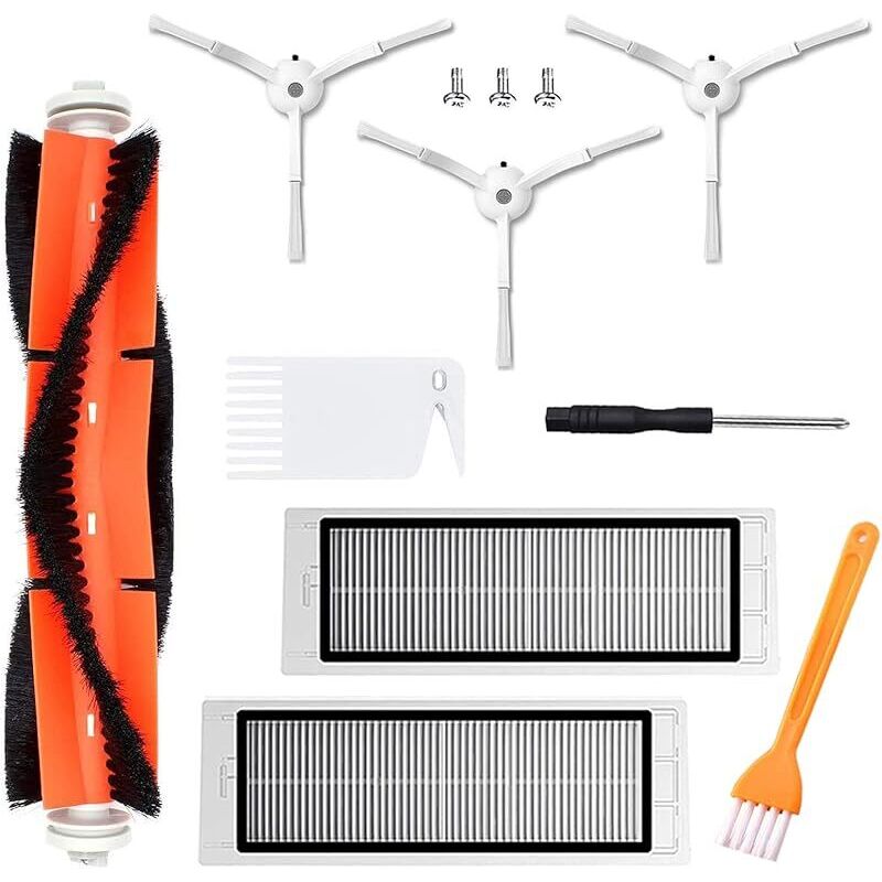 FOREHILL Ersatzteilset für Xiaomi Roborock S50, S51, S55, S5, S60, S65, S6, Ersatzteile für Roborock S5 Max, S6 Max, S6 Pure