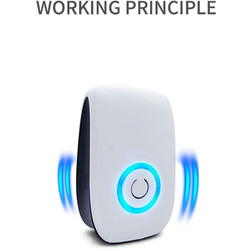 FOREHILL Ultraschall-Mäuseabwehrgerät • Gerät zur Abwehr von Mäusen, Ratten, Nagetieren und Haselmäusen • Nagerbekämpfung • Wirksame Alternative zu