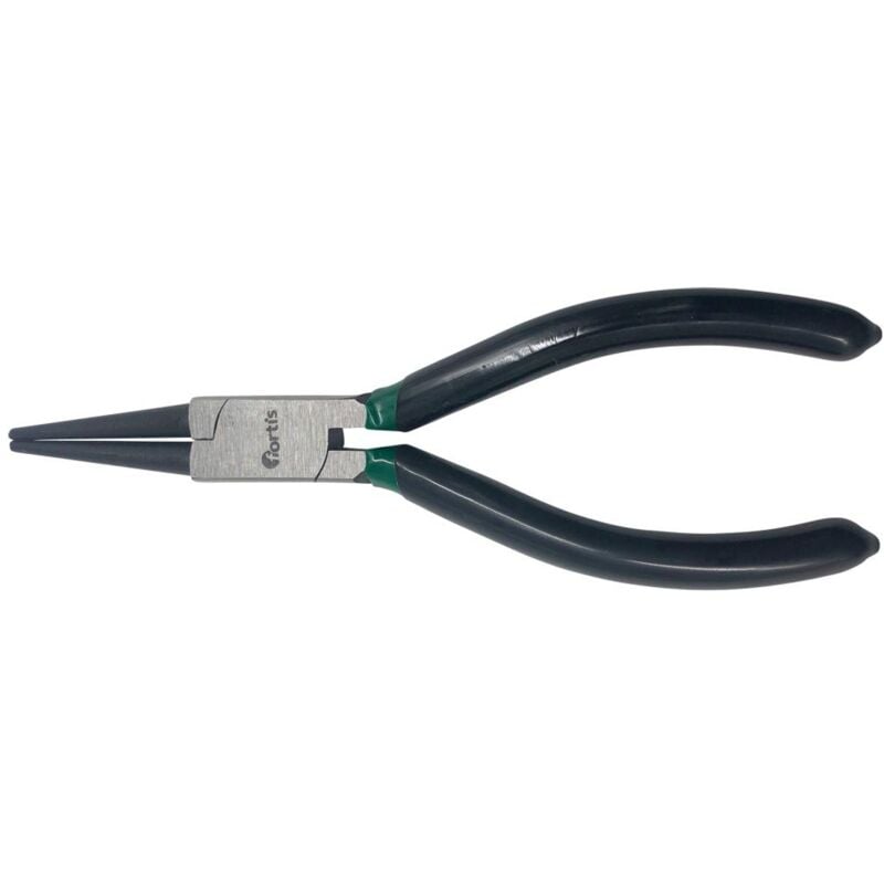 Fortis Langbeckzange poliert, 160 mm, runde Backen, Kunststoff-Griff