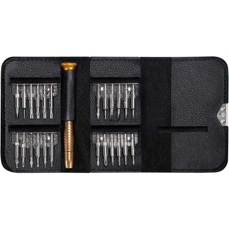 Freewise 25-in-1 Präzisionsschraubendreher-Set Mini-DIY-Reparaturset für Computer, Brillen und Mobiltelefone