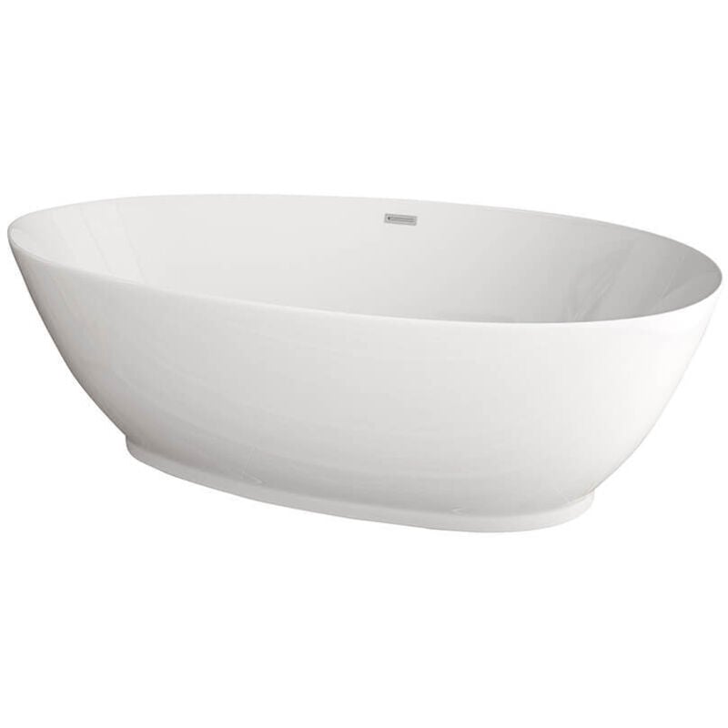 Home Deluxe - Freistehende Badewanne delia - 180 x 90 cm Freistehende-Badewanne Wellness-Badewanne Badezimmer Acryl-Badewanne