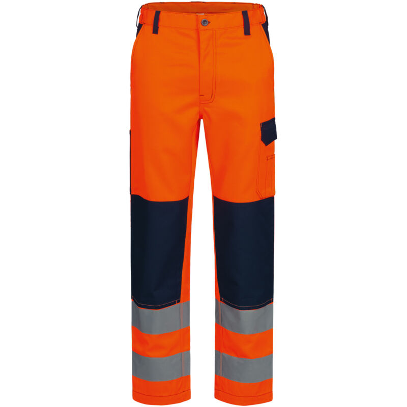 Gr .50 FREITAL WARNSCHUTZ-BUNDHOSE orange FREITAL HIGH VISIBILITY TROUSERS
