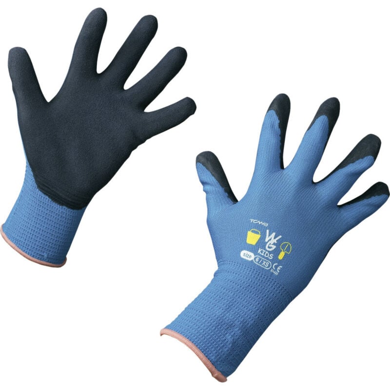 Freund Victoria - Kinderhandschuh 8 - 11 Jahre blau Arbeitskleidung