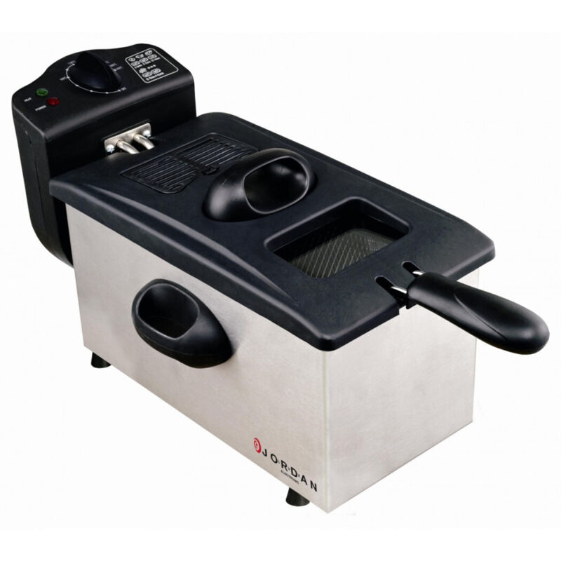 Trade Shop Traesio - Trade Shop - professionelle elektrische friteuse 2000 w 3 l. jordan DF300A ausziehkorb -