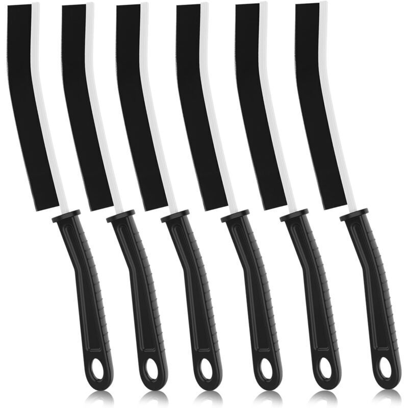 Fugenbürste, 6-teilig, Fugenbürste für Bad und Küche, Fugenreinigungswerkzeug für enge Ecken in Küche, Bad und an Fenstern