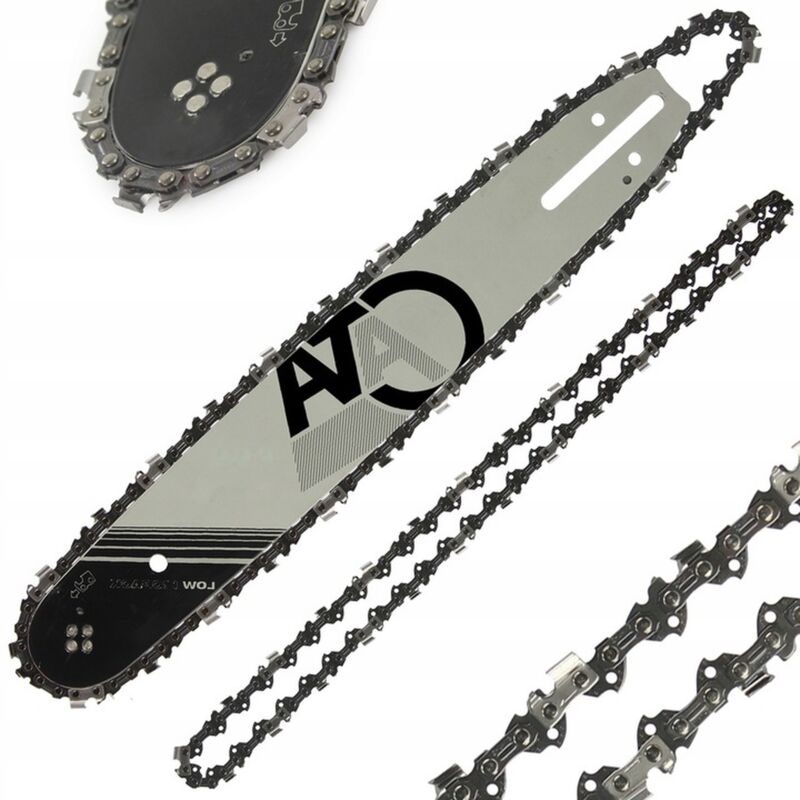 Führungsschiene Schwert + 2 Sägeketten Kette 52 TG 1,3 mm Schnittlänge 35cm