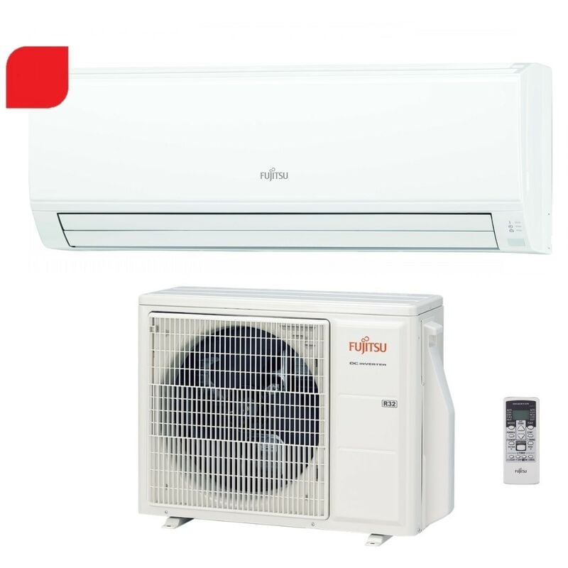Fujitsu - Inverter-Klimagerät kl Serie 18000 Btu ASYG18KLCA R-32