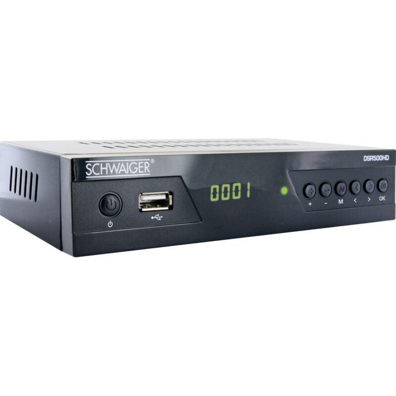 Schwaiger - Satelliten-Receiver DSR500HD Full hd (DVB-S2) Free to Air Sat-Receiver
