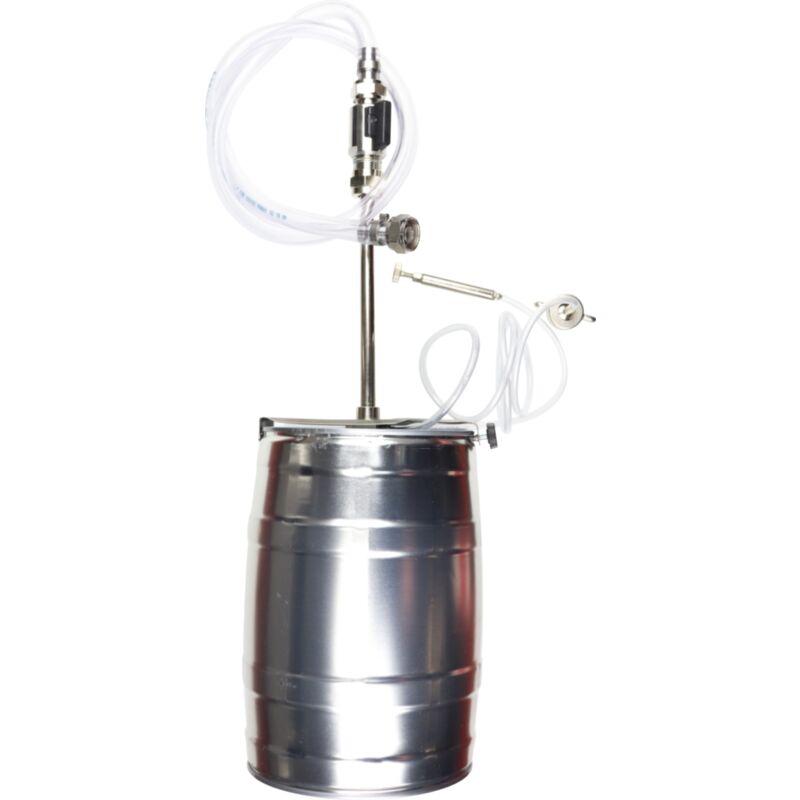 Füllgerät für 5-Liter-Partyfass - Bier umfüllen mit Gegendruck & ohne Kohlensäureverlust