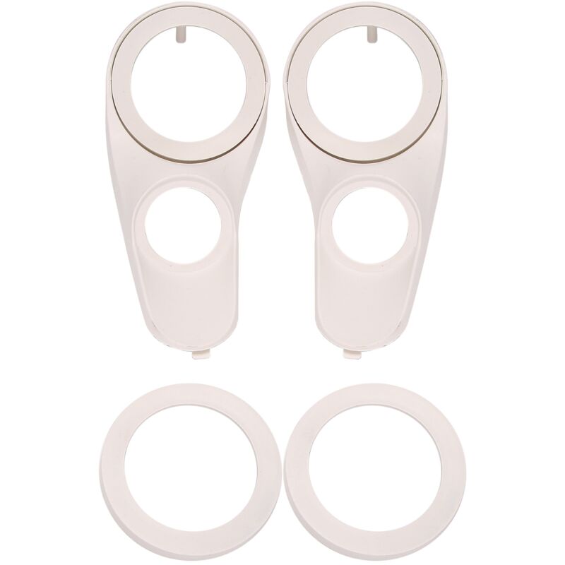 Tlily - Für 2/3.5/3,8 /4 Zoll Lautsprecher Auto Audio Lautsprecher A-Säule Modifizierte Drei-Weg Hochtöner Halterung Kunststoff Washer Dichtung