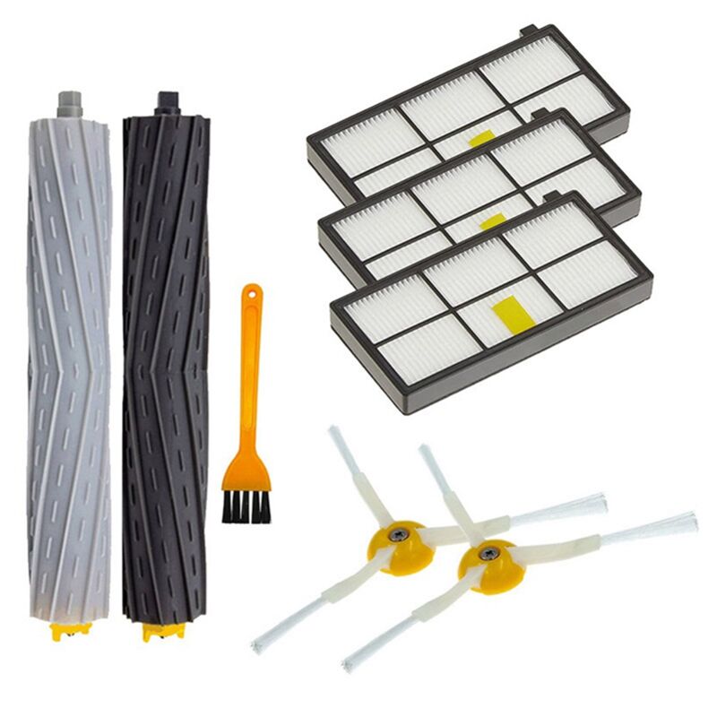 Für 960 900 891 800 Serie Zubehör Staubsauger Nachschub Kit Gummi Seite Pinsel HEPA-Filter