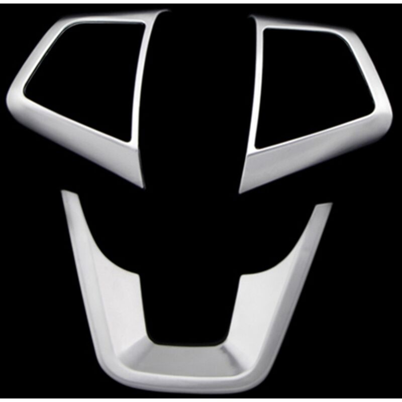 für Creta Ix25 2015 2016 2017 2018 Abs Chrom Lenkrad Dekoration Tasten Abdeckung Trim Innenleiste ZubehöR 3 StüCke