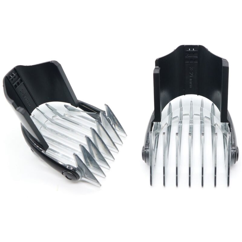 Tlily - Für Haarschneider Kamm Klein 3-21MM QC5010 QC5050 QC5053 QC5070 QC5090 2PCS