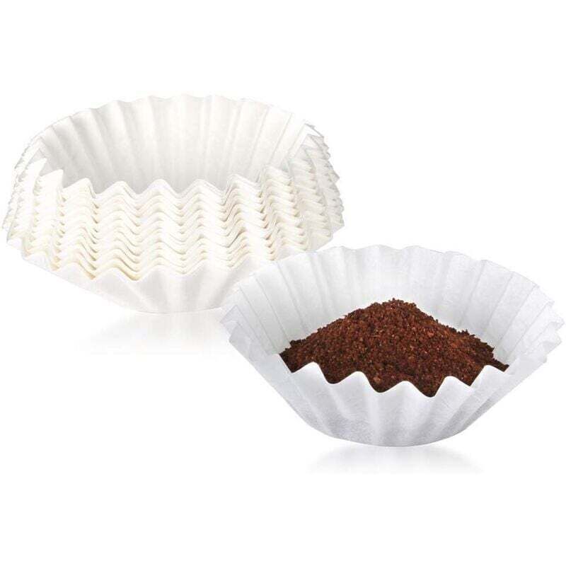 Für Keurig K-Duo Essential, für K-Duo Brewer, für K-Duo Plus: Packung mit 100 Einweg-Kaffeefiltern aus Papier für Kaffeemaschinen.