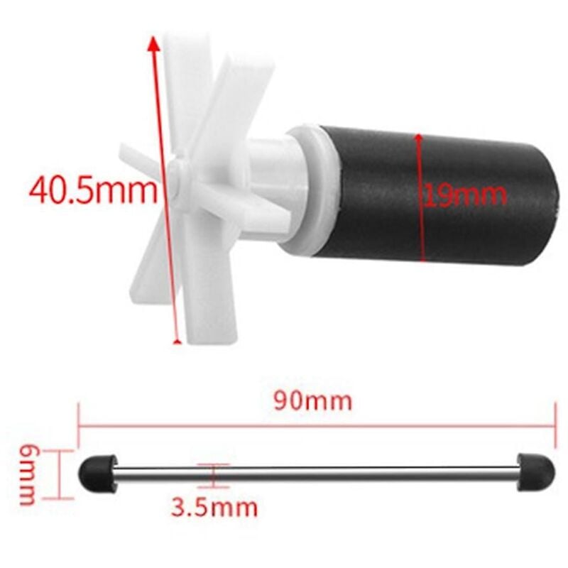 Alovez - Für Lay z Spa Wasserpumpe Silent Rotor Aquarium Garten Pool Zubehör Laufradpumpe mit s