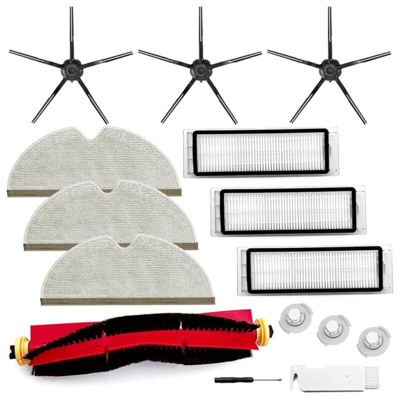 Für S6 Pure E4 S4 Max MaxV S5 E2 E3 E5 E20 E25 E35 Wichtigsten Seite Pinsel Hepa-Filter Mopp Tuch