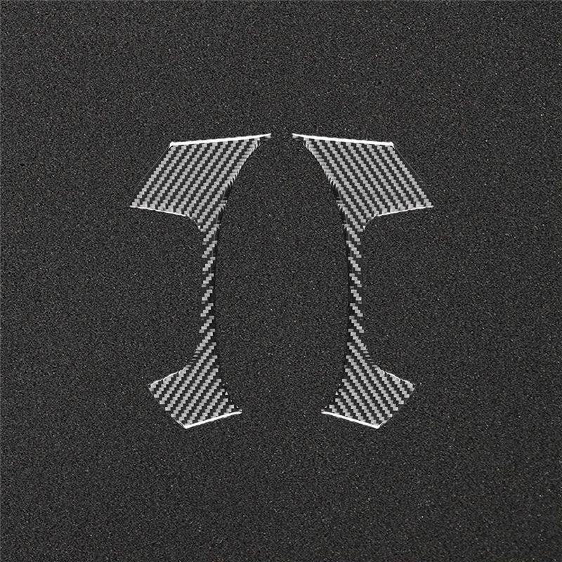 Für Silverado 2007-2013, Kohlefaser-Auto-Lenkrad-Dekorationsabdeckung, Innenausstattung