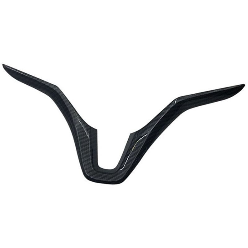 Tlily - Für Vezel -v 2015 2016 2017 Auto Lenkrad Panel Abdeckung Trim Garnieren Carbon Faser Pailletten