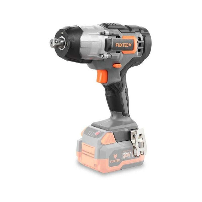 FUXTEC Akku Schlagschrauber 20V FX-E1IW20 – Akkuschrauber – Drehmoment 300Nm – Schlagzahl 2300 BPM (ohne Akku und Ladegerät)