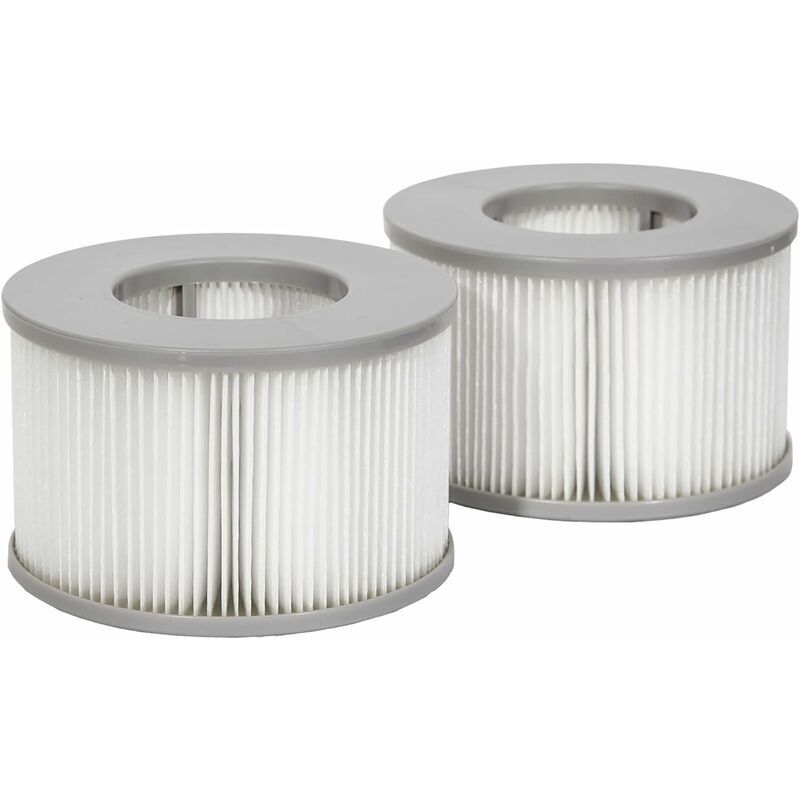 GABRIELLE Set mit 2 Filterkartuschen für aufblasbares Spa, Filter für aufblasbares Spa
