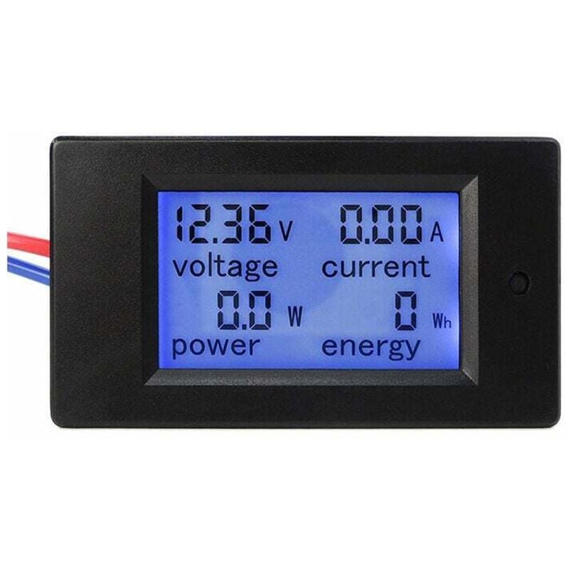 Voltmeter mit LCD-Display, 12 v Amperemeter-Tester-Anzeige, Spannungsstromversorgung, digitales Netzteil dc 6,5–100 v, 100 a, Voltamp-Watt-Multimeter