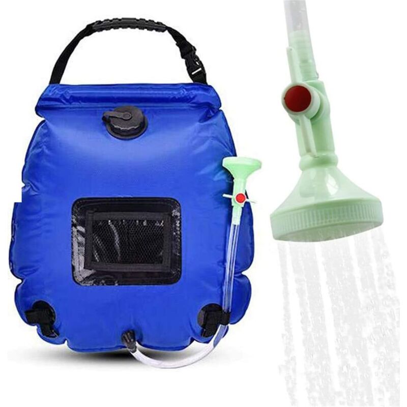 Gallonen/20 l Camping-Solardusche – mit Duschkopf