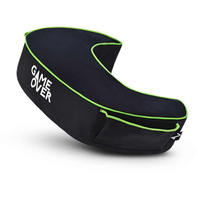 Gaming-Stützkissen, Indoor-Outdoor-Gaming-Kissen, Ellenbogenstützkissen für Gamer, 45x35x10 cm Gaming-Schoßkissen für Armlehne - Magischer Smaragd