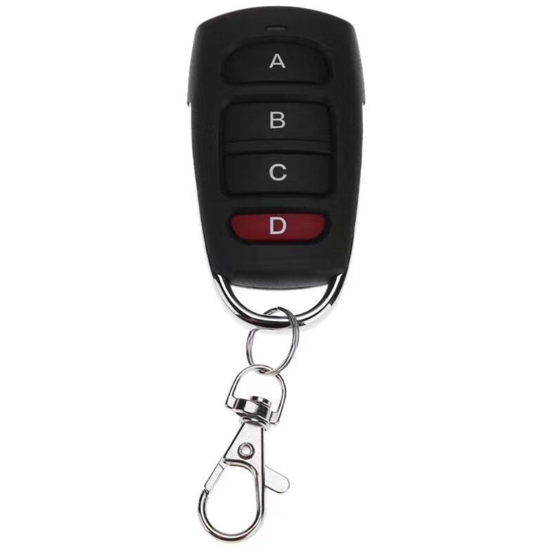 Garagentor-Fernbedienung, 433-MHz-Garagentor-Fernbedienungsschlüssel-Ersatz, 4-Tasten-Klon, universeller Kloner