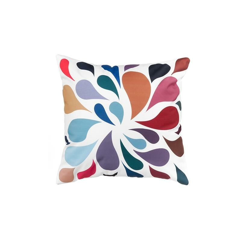 Gardenista - Outdoor Streuung Kissen Dekorative Pad Gartenmöbel Bank gefüllt Sitz Kissen Tröpfchen Multi