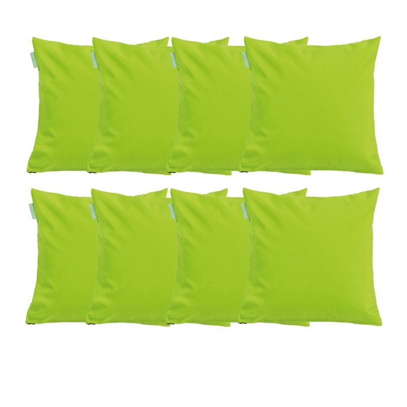 18' Garten-Zierkissen, wasserabweisende Kissen für den Außenbereich, 45 x 45 cm, leichte quadratische Kissen mit weicher Füllung, Wurfkissen für