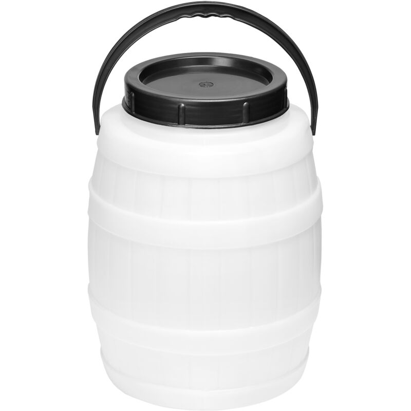 Garronda 12 Liter Behälter mit Deckel Futtertonne Weithalsfass BPA-frei Kleines Fass Wasser Box mit Deckel Ideal als transportbox Sichere