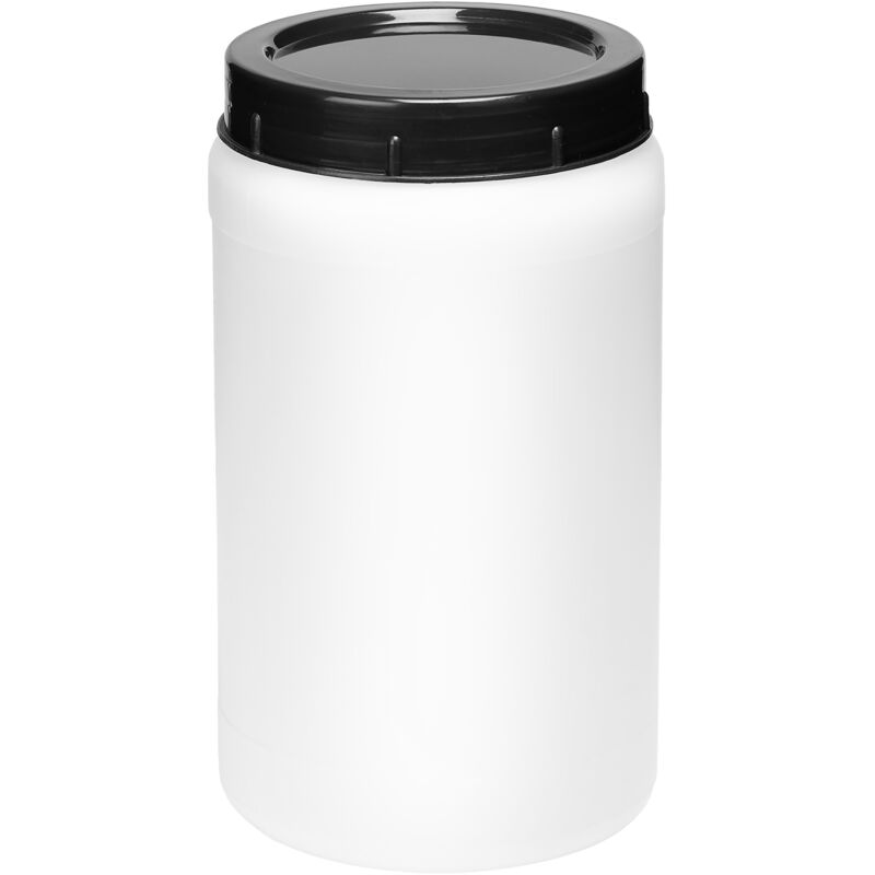 Garronda 2 Liter Behälter mit Deckel Futtertonne Weithalsfass BPA-frei Kleines Fass Wasser Box mit Deckel Ideal als transportbox Sichere Aufbewahrung