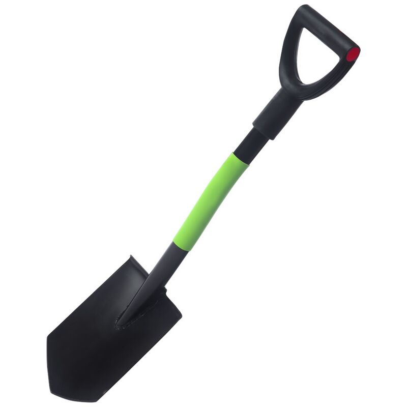 Garronda Spaten Garten nützliches Garten Zubehör für Pflanzen und Gartenarbeit Länge: 78 cm GD-0001 (Schaufel aus Metall mit Metallschaft)