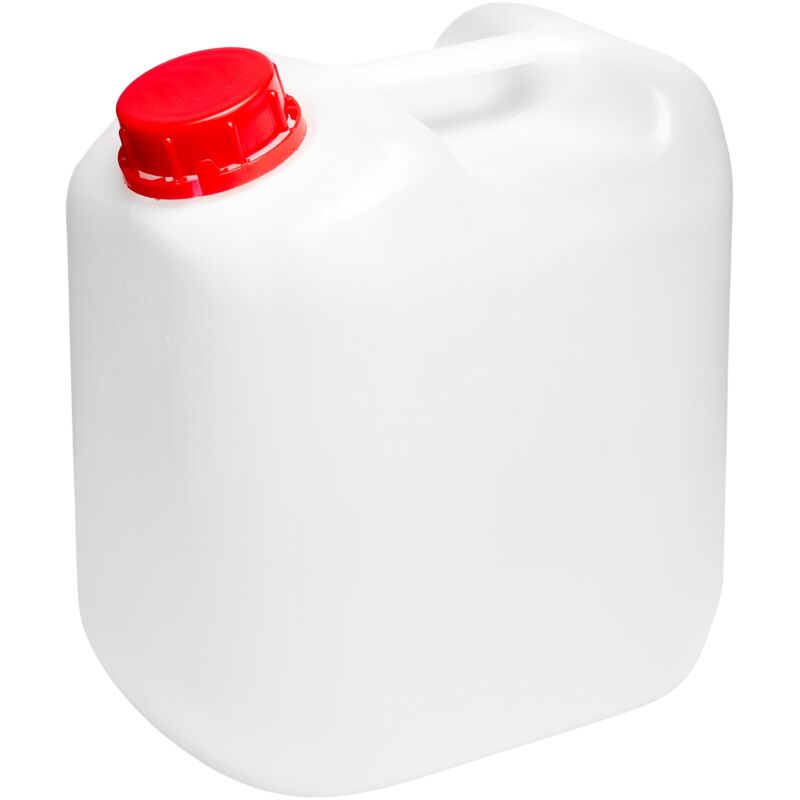 Garronda Wasserkanister Camping BPA-frei Lebensmittelecht Wasserbehälter Kanister 10L Wassertank Camping Zubehör Outdoor Wasserkanister 10L Weiß