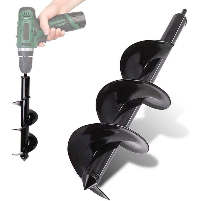 Garten schneckenbohrer verbesserte 8x18cm garten bohrer spirale bohrer für bohrer schneckenbohrer schneckenbohrer garten bohrer für garten garten