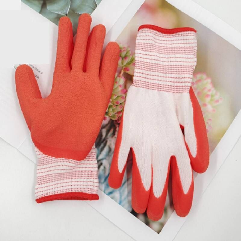 Gartenhandschuhe, beste Geschenke für Frauen, 6 Paar atmungsaktive Gartenhandschuhe, Outdoor-Arbeitshandschuhe mit Griff,