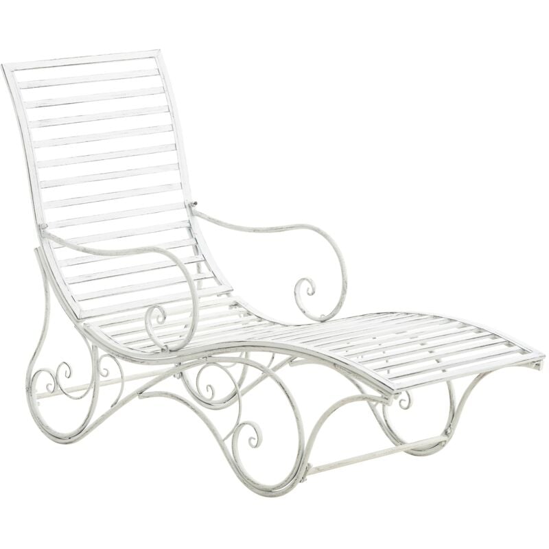 CLP - Gartenliege Amiens antik weiß