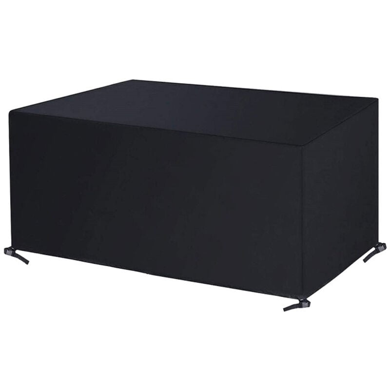 Gartenmöbel-Abdeckung, 213 x 132 x 74 cm, rechteckige Gartenmöbel-Abdeckung, wasserdichte Gartenbank-Abdeckung, 420D Oxford-Gewebe, UV-beständig,