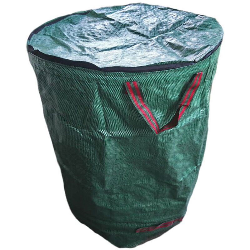 Gartensack 1 Stück 120L Set Gartenabfallsack Heavy Duty Gartenabfallsack Set Heavy Duty pp Gartenabfallsack Gartenabfallsack a